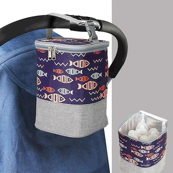 

Cylinder Portable Thickened Insulated Lunch Bag Portable Picnic Storage Bag Milk Bottle Bag Home Kitchen Food Storage Bag