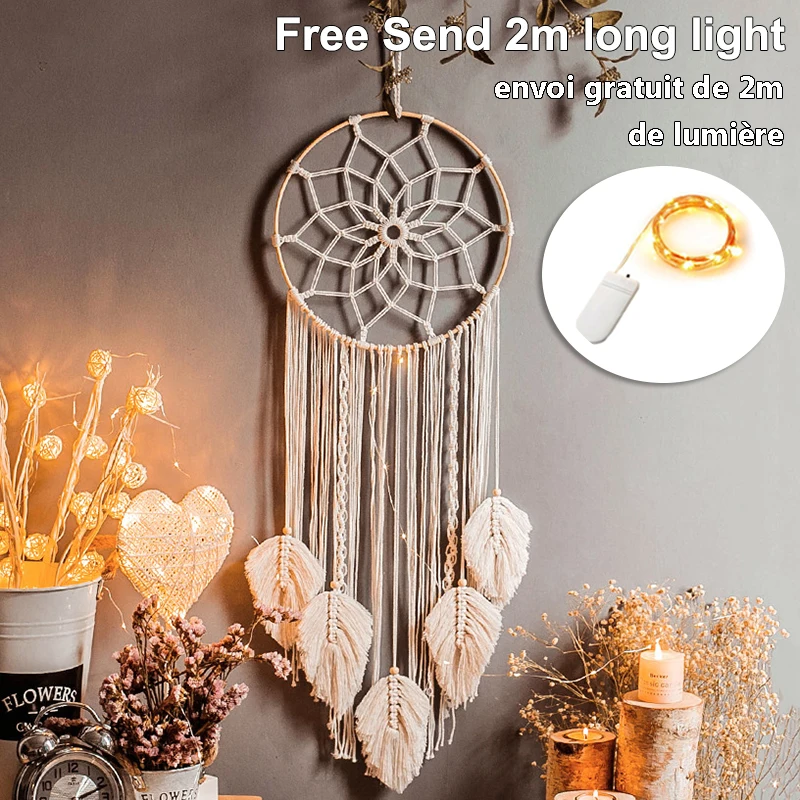 Dream Catcher Decor Nordic-Decoration Wind-Chimes Baby Childrens Home