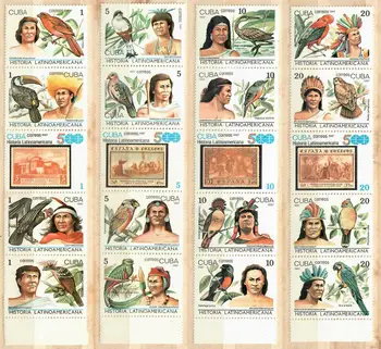 

Куба 1987 "Птицы и история Латинской Америки" MNH