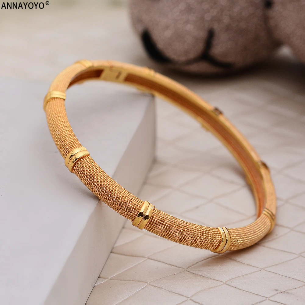 Annayoyo 1 шт. оптовая продажа модные ювелирные украшения из Дубая золотистый