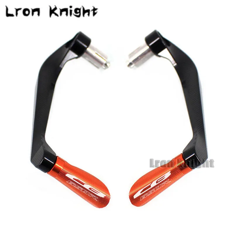 For HONDA CB650R CB 650R CBR650R CBR-650R CBR 650R Motorcycle CNC Handlebar Grips Guard Brake Clutch Levers Guard Protector - Цвет: CB650R Orange