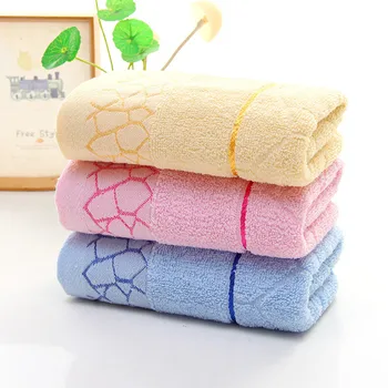 

Cotton towel plaid is soft and comfortable Not easy to fade Good water absorption gift Return Wholesale face towels