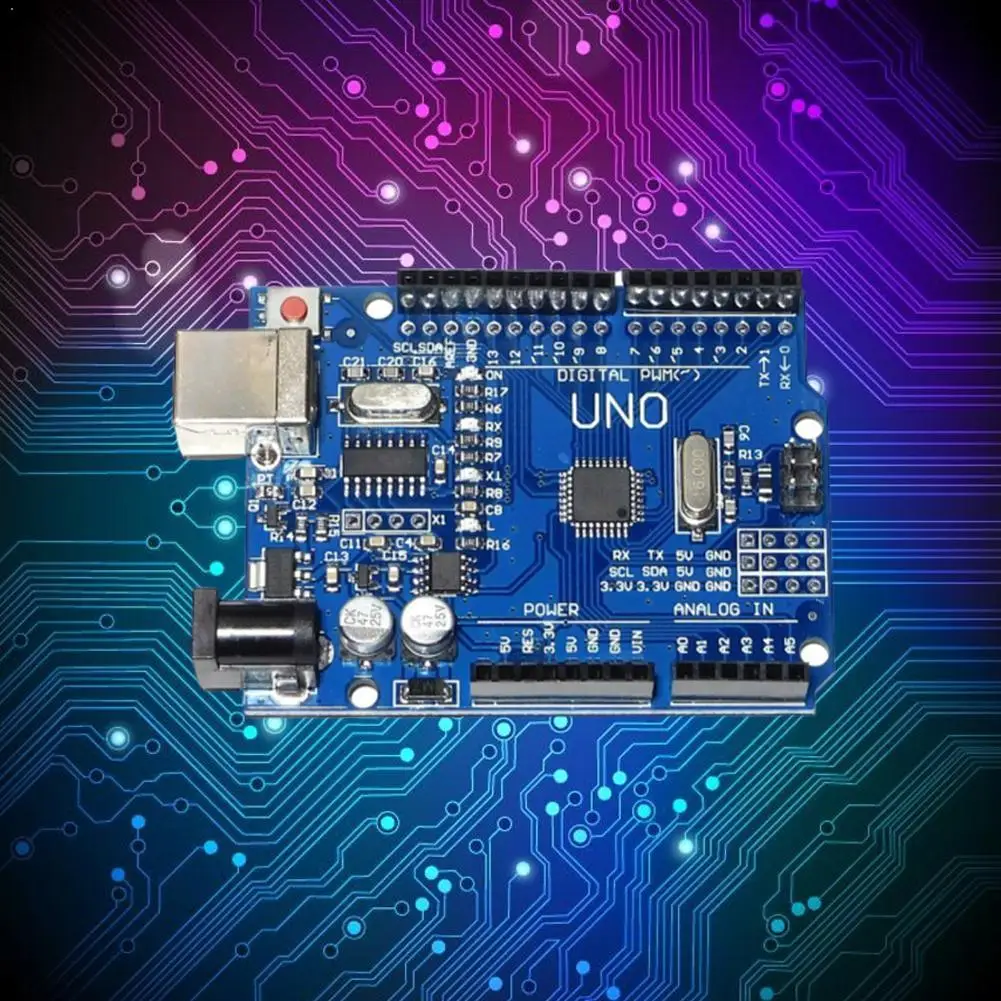 

R3 Development Board ATmega328P CH340 CH340G For R3 With Pin&Cable Gilded G0H8