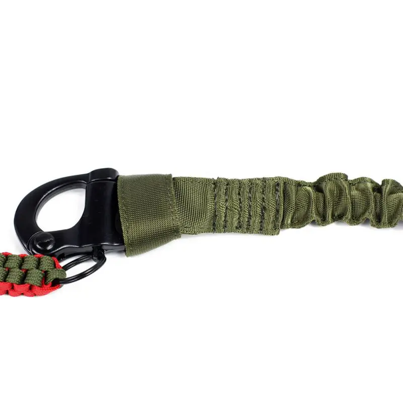 Carabiner Lanyard Retractable Safety Rope Rock Climbing Fall Prevention Safety Rope Elastic Climbing Tool Outdoor Sports Tool