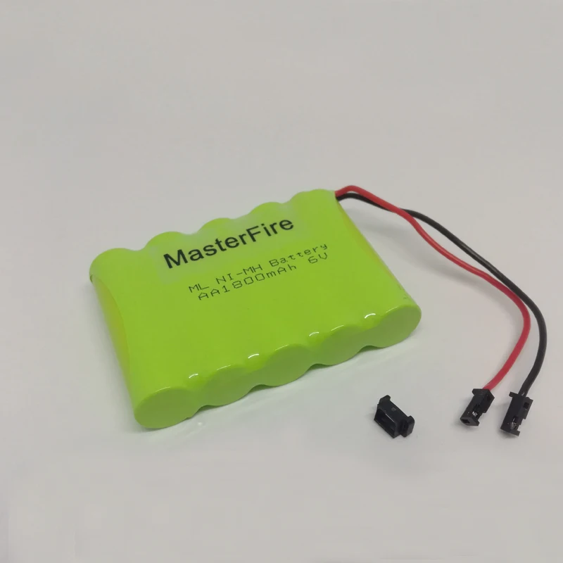 MasterFire 2 шт./партия Фирменная Новинка 6 В 1800 мАч AA Ni-MH аккумуляторная батарея NiMH батареи