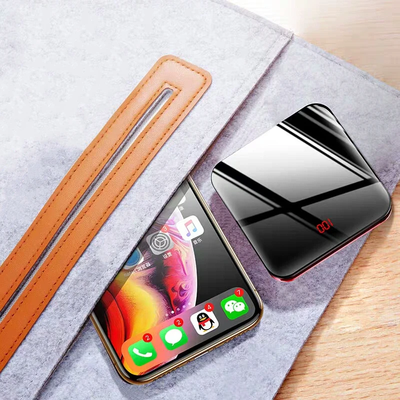 mi ni power Bank 10000 мАч для iPhone X Xs Max портативный внешний аккумулятор power bank для samsung S9 S8 Note9 Xiaomi mi 9