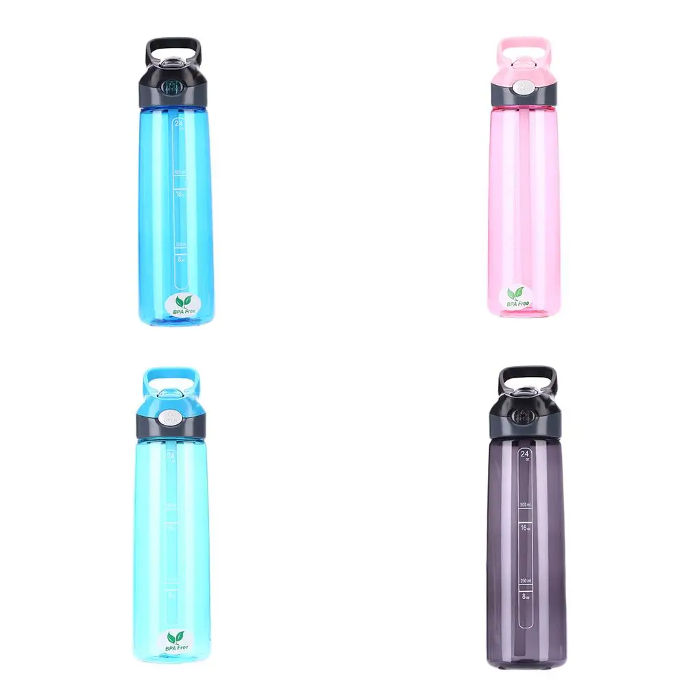 

Water Bottle Water Cup Equipment Bicycle Cycling Multicolor Camping with Straw Hiking Outdoor Sports