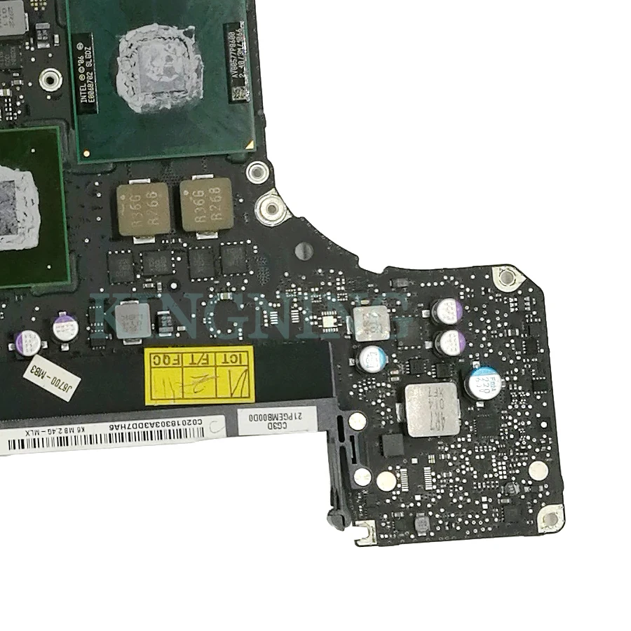 Материнская плата 661-5559 для Macbook Pro 1" A1278 материнская плата 2,4 ГГц P8600 820-2879-B Mid 2010