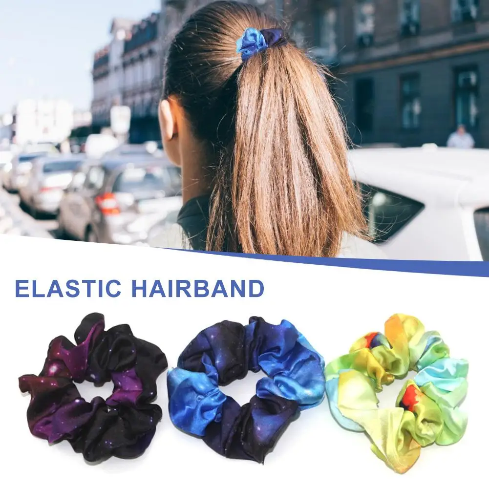 3PCS Elastic Hair Bands Scrunchies Hair Ties Ropes Hair Accessories For Women Hair Ring Rubber Bands Sweet Girls Headwear