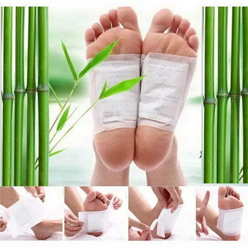 

2pcs Detox Foot Patch Pads Body Toxins Feet Slimming Cleansing Herbal Relieve Fatigue Foot Patches Loss Weight To Help Sleep