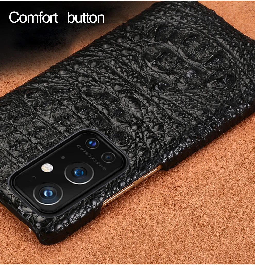 cell phone dry bag 100% Genuine Crocodile Leather Phone case For Oneplus 9 10 Pro 9R 7 Pro Nord 6 6T 5T 5 Luxury Covers for One Plus 7T Pro 7 8 Pro mobile phone case with belt loop