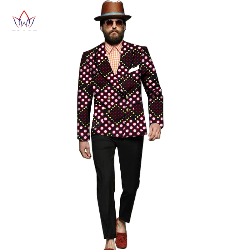 

Mens African Clothing Mens Jackets and Coats Long Sleeve Mens Blazer Slim Fit Blazer Jacket Dashiki Men Plus Size 6XL WYN285