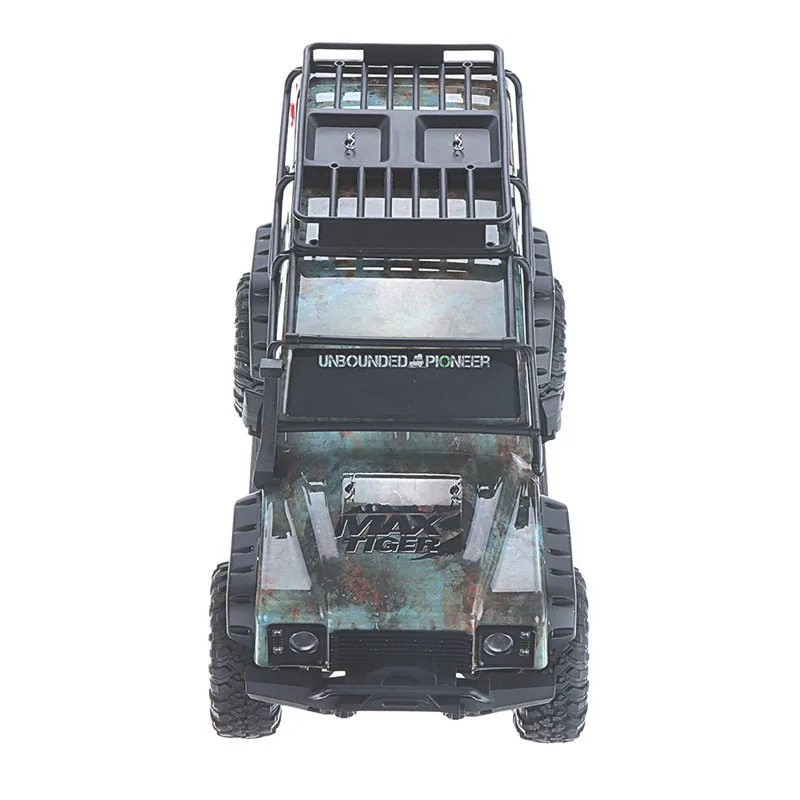 ZP1001 1/10 2,4G 4WD Rc автомобиль 2 Аккумуляторы для игрушек пропорциональное управление ретро автомобиль W/светодиодный светильник RTR модель дистанционного управления детские игрушки