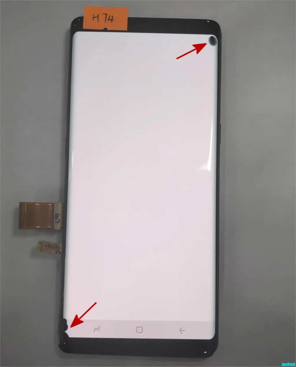 Для samsung Galaxy Note 8 N9500 N950FD N950U дефект ЖК-дисплей кодирующий преобразователь сенсорного экрана в сборе 6," Super Amoled