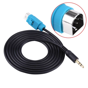 

SOONHUA Audio AUX Input Cable Adapter Fullspeed To Mini Jack Adapters AUX Input Cables For Alpine CDA CDE IVA