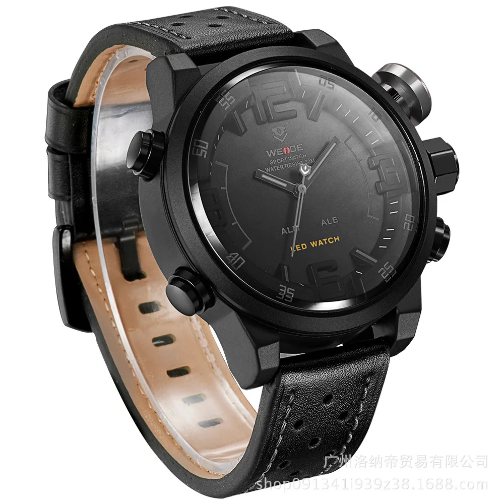 

Granville New Style Weide Men Multi-functional Sports Waterproof Watch Leather Watch Strap Hot Selling Wh5210