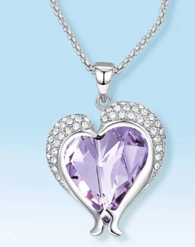 

YVV82 925 Sterling Silver Wedding Pearl Zircon Necklace Earrings crystal lovers Bracelet