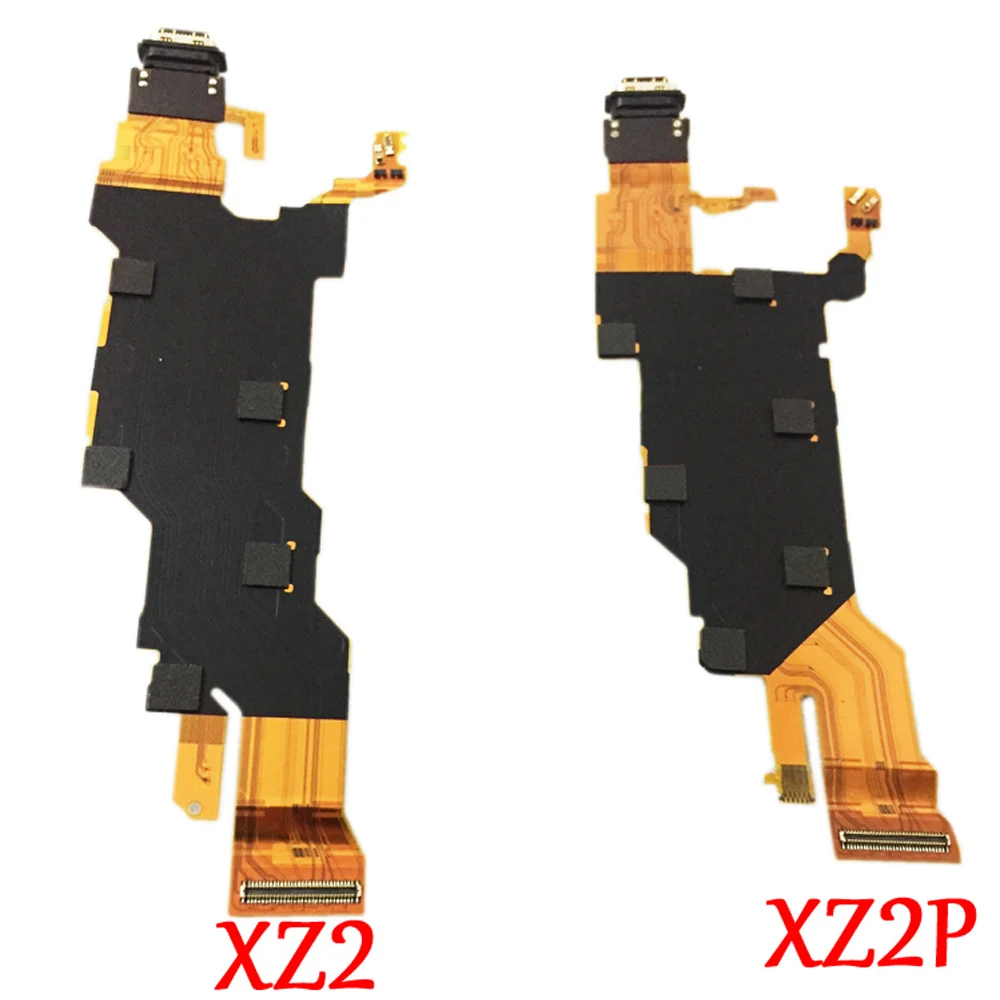 USB плата с зарядным портом док-станция гибкий кабель соединительная часть для sony Xperia XZ2, XZ2 Premium H8166 XZ2P Plus 5,8"