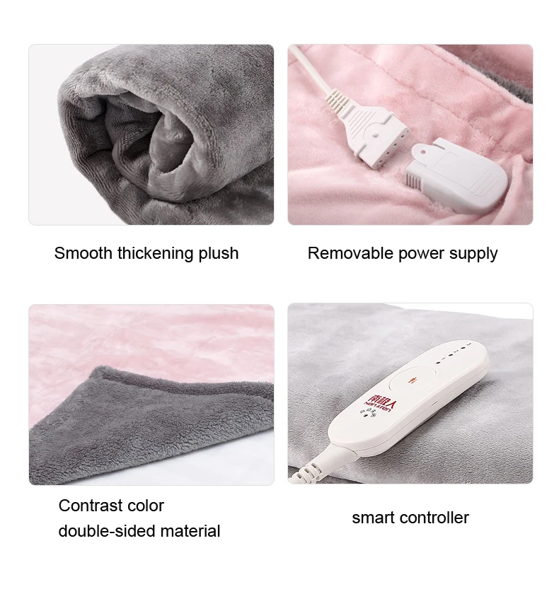 105*85cm Electric Flannel Blanket Thicker Winter Body Warmer Knee Quilt Home Carpet Matress For office Heating Pad