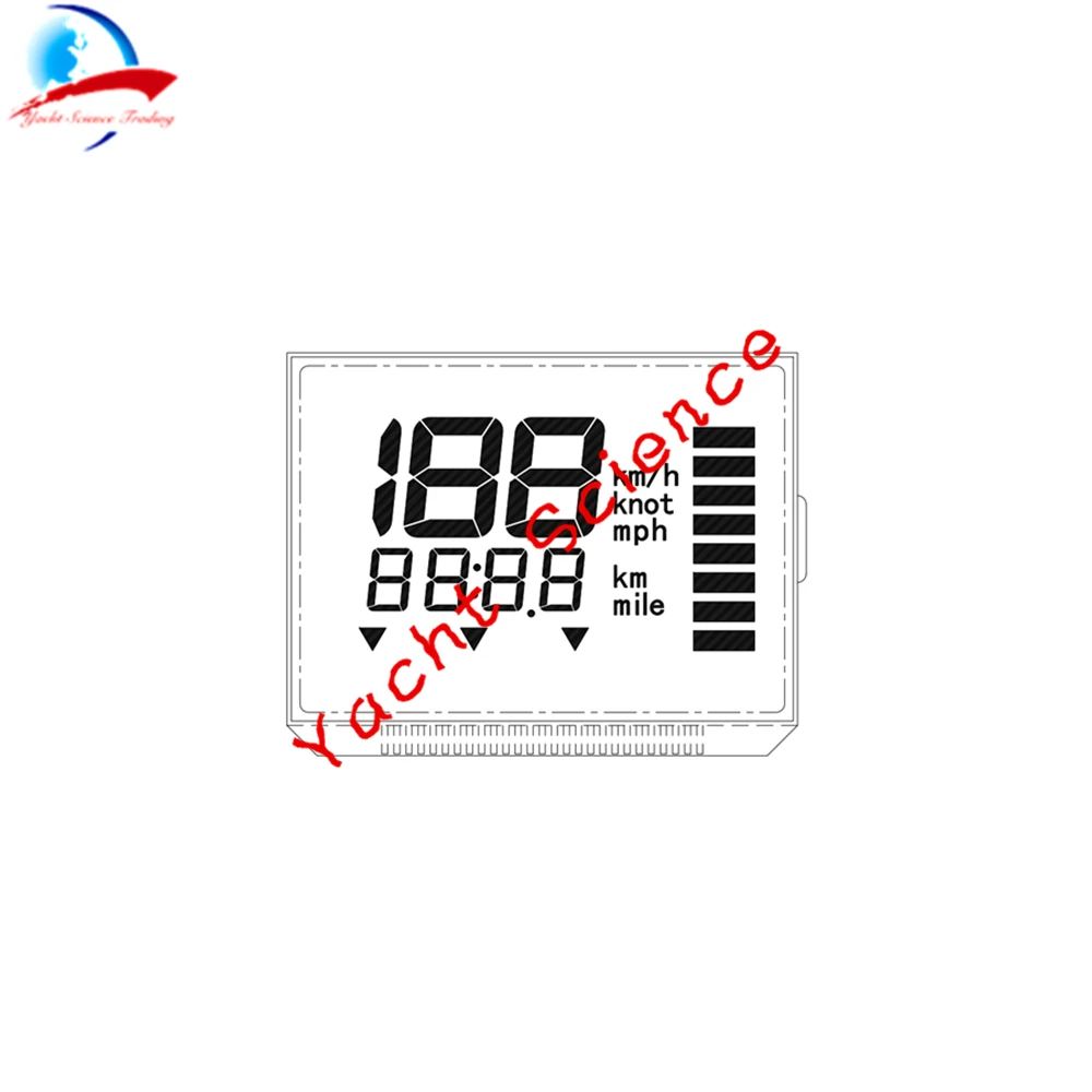 LCD Display 1pcs LCD Display Pixel Repair for Yamaha 6Y5 Digital Multifunction Speedometer Gauge Unit 6Y5-83570-A0-00