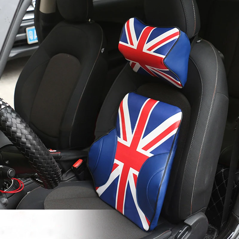 

Car Seat Back Head Neck Cushion Pillow Backrest Headrest For Mini Cooper One S JCW R53 R55 R56 R61 F54 F55 F60 Car Accessories