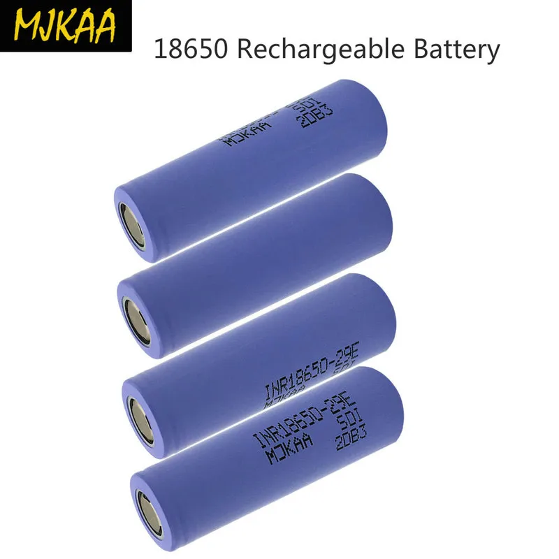 MJKAA 18650-29E 2900mAh 3,7 V литий-ионная аккумуляторная батарея Защита окружающей среды прочная быстрая