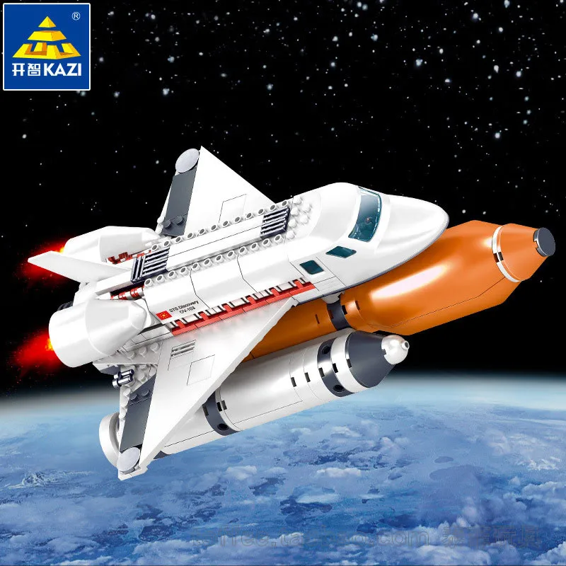 

283Pcs Aviation Technic Discovery Spacecraft Model Building Blocks Sets LegoINGLs Avion DIY Bricks Educational Toys For Children
