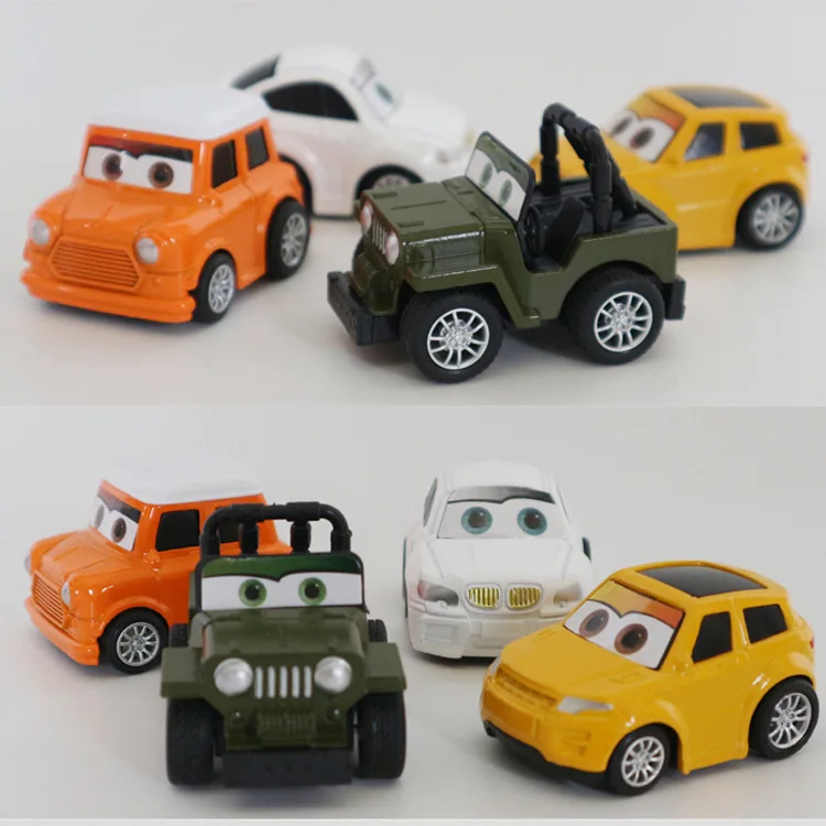 

CHILDREN'S Toy Car Pull Back Car Set Alloy Educational Race Car General Mobilization Cute Mini Car Model