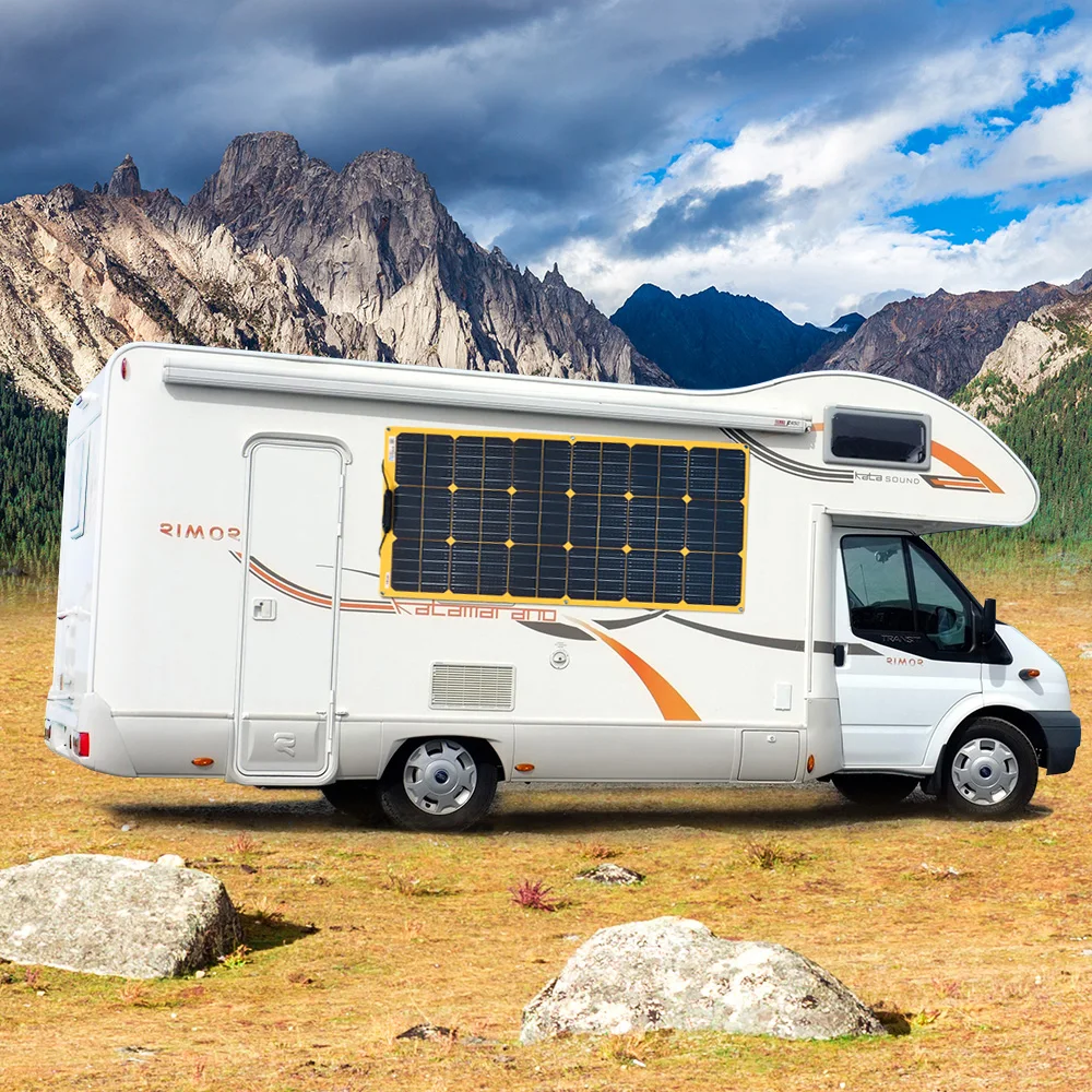 Fleixble солнечная панель батарея 12v 100w комплект полное зарядное устройство 5v usb для
