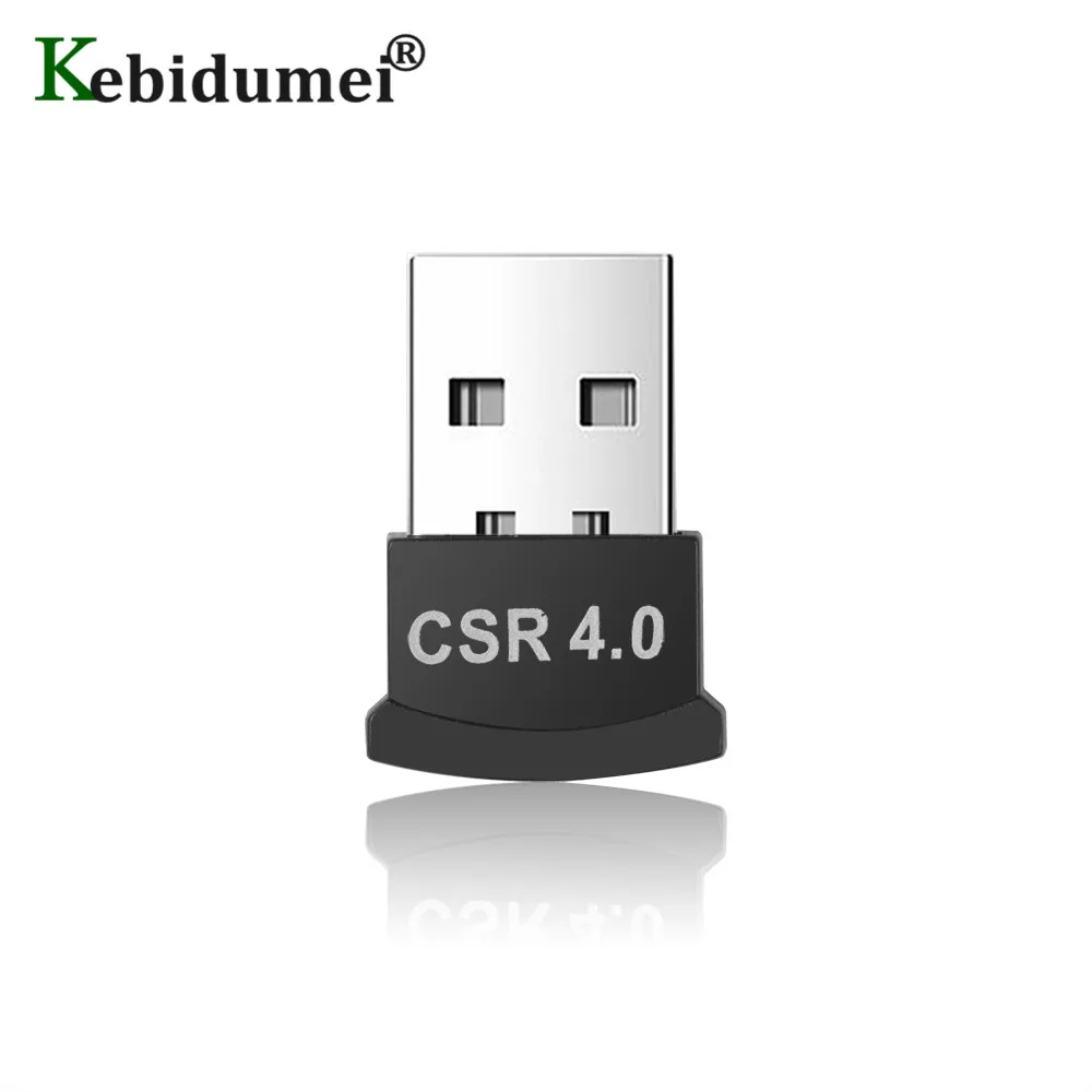 Kebidumei Мини Bluetooth CSR 4 0 адаптер музыкальный ресивер USB для ПК компьютера|Адаптеры и