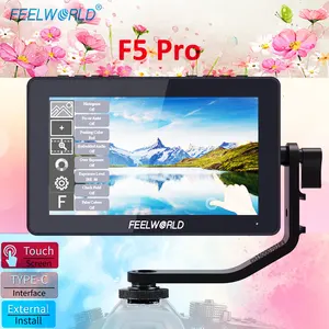 FEELWORLD F5 Pro 4K Monitor 5,5 Zoll DSLR Kamera Feld Dslr Monitor Touchscreen IPS FHD 1920x1080 HDMI Video TYP C