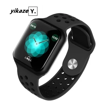 

2020 New F8 Bluetooth Smart watch Men square Heart Rate Monitor Smart band Sports Screen Steps Distance CaloriesWrist PS 119PLUS