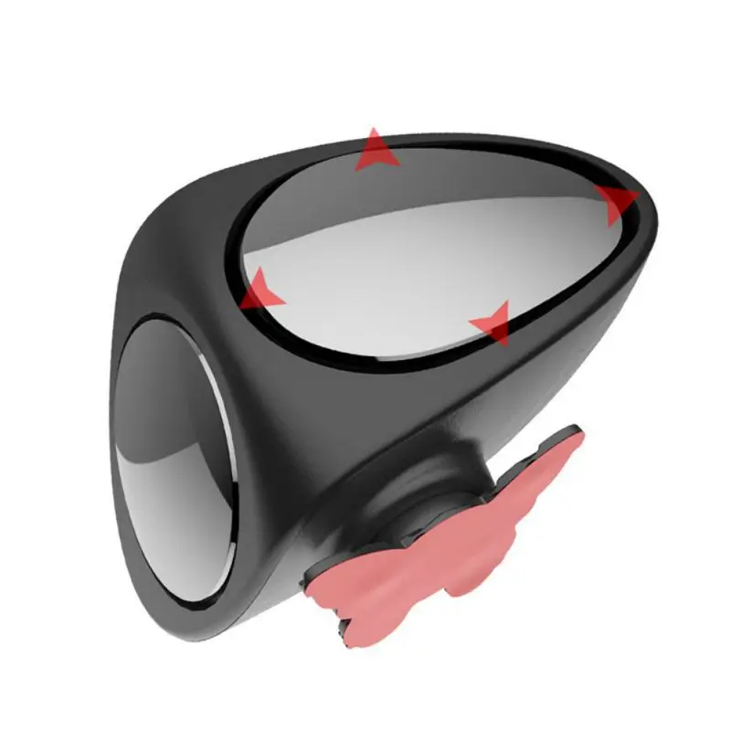 

2 In 1 360 Rotation Adjustable Car Blind Spot Mirror Wide Angle Mirror Convex Rear View Mirror View Front Wheel Mirror