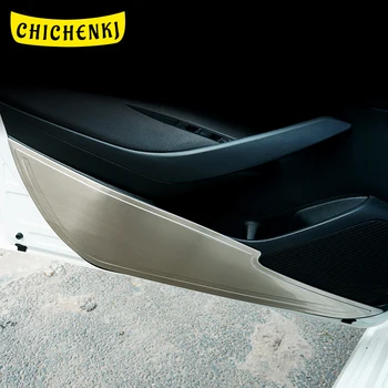 

For Toyota Corolla E210 2018 2019 2020 Car Accessories Stainless Inner Door Anti-kick Pad Cover Trim Frame Decoration Moulding