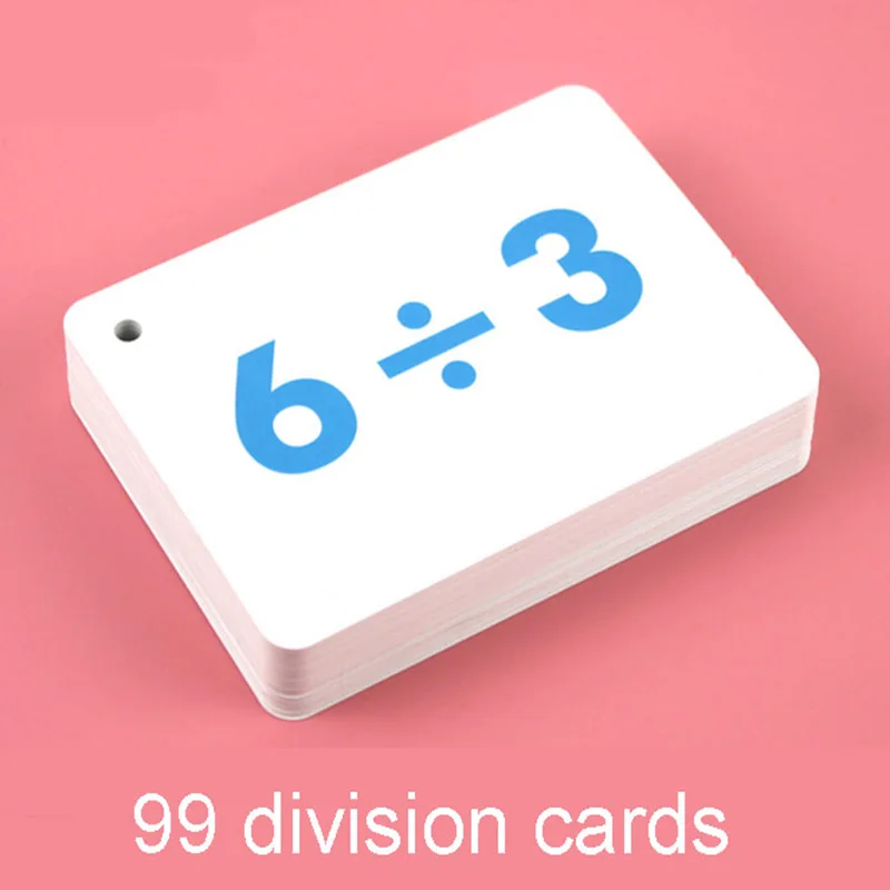 Carte Flash Matematiche Per Bambini 7-11 Anni - Impara Moltiplicazione E Divisione, Per Studenti Di 2ª, 3ª, 4ª, 5ª Elementare