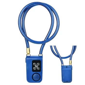 

cerradura inteligente Y787 Smart Alarm Lock Anti-Theft Chain Lock for Bike Gate APP Control smart lock