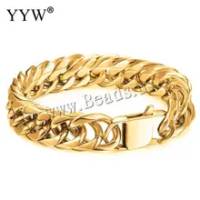 Мужской браслет из титановой стали, унисекс, модный браслет на цепочке, чакра, аксессуары для мужчин, очаровательный браслет Bileklik pulsera hombre Erkek