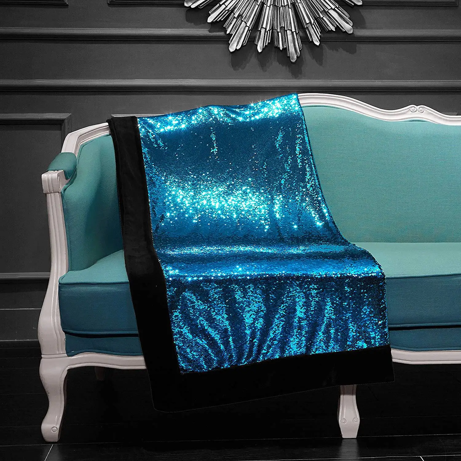 

DIY Sequin Sofa Cover Wish Hot Selling Home sha jin Pad Table Cloth Tapestry Sofa Cover Customizable