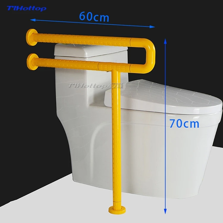 Tlhottop аксессуары для ванной комнаты пластиковый поручень с ножкой для дома для помощи безопасности рукоятки противоскользящие YJ