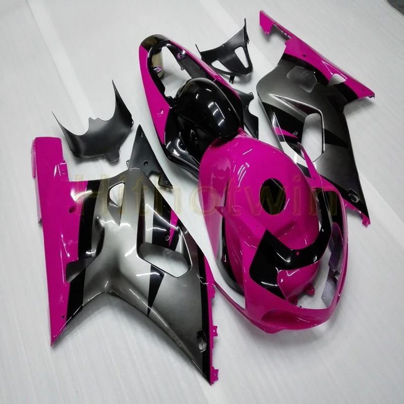 Пользовательский капот мотоцикла для GSX-R600750 2001-2003 K1 ABS пластик обтекатель инъекции плесень розовый