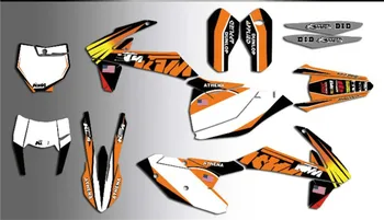 

Motorcycle Team Graphic & Backgrounds Decal Stiker Kits for KTM EXC EXCF XCW 2017 2018 2019 SX SXF XC 2016 2017 2018