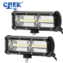 

CREK 9 Inch Flood Truck LED Work Driving Light Bar For Motorcycle Off Road Car Pickup Lorry Auto JEEP 4x4 4WD ATV SUV Hummer Bus