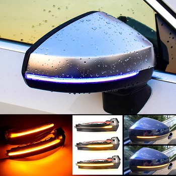 

LED Turn Side Signal Light For Audi A3 S3 8V RS3 Dynamic Scroll 2014 2015 2016 2017 Mirror Indicator blinker sweeping