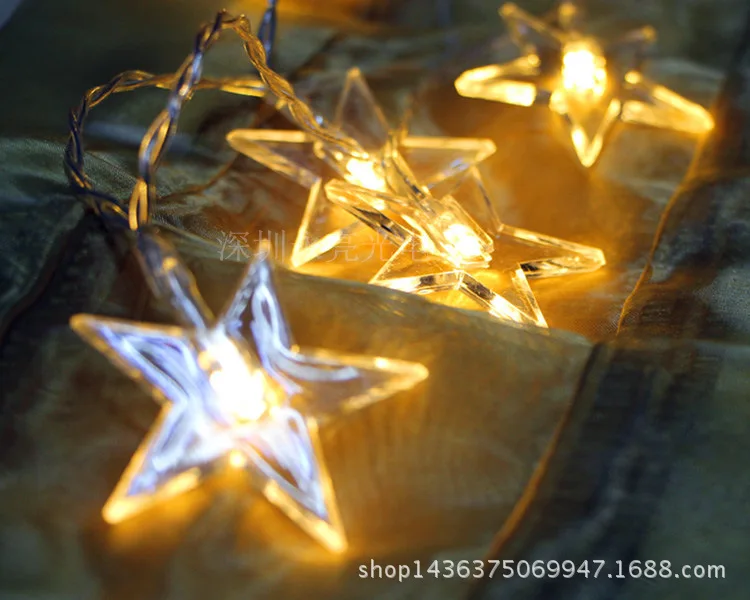 3 M 30led Copper Waterproof Battery Colorful Lights Lighting Chain Christmas Holiday Wedding Site Decorative Lights