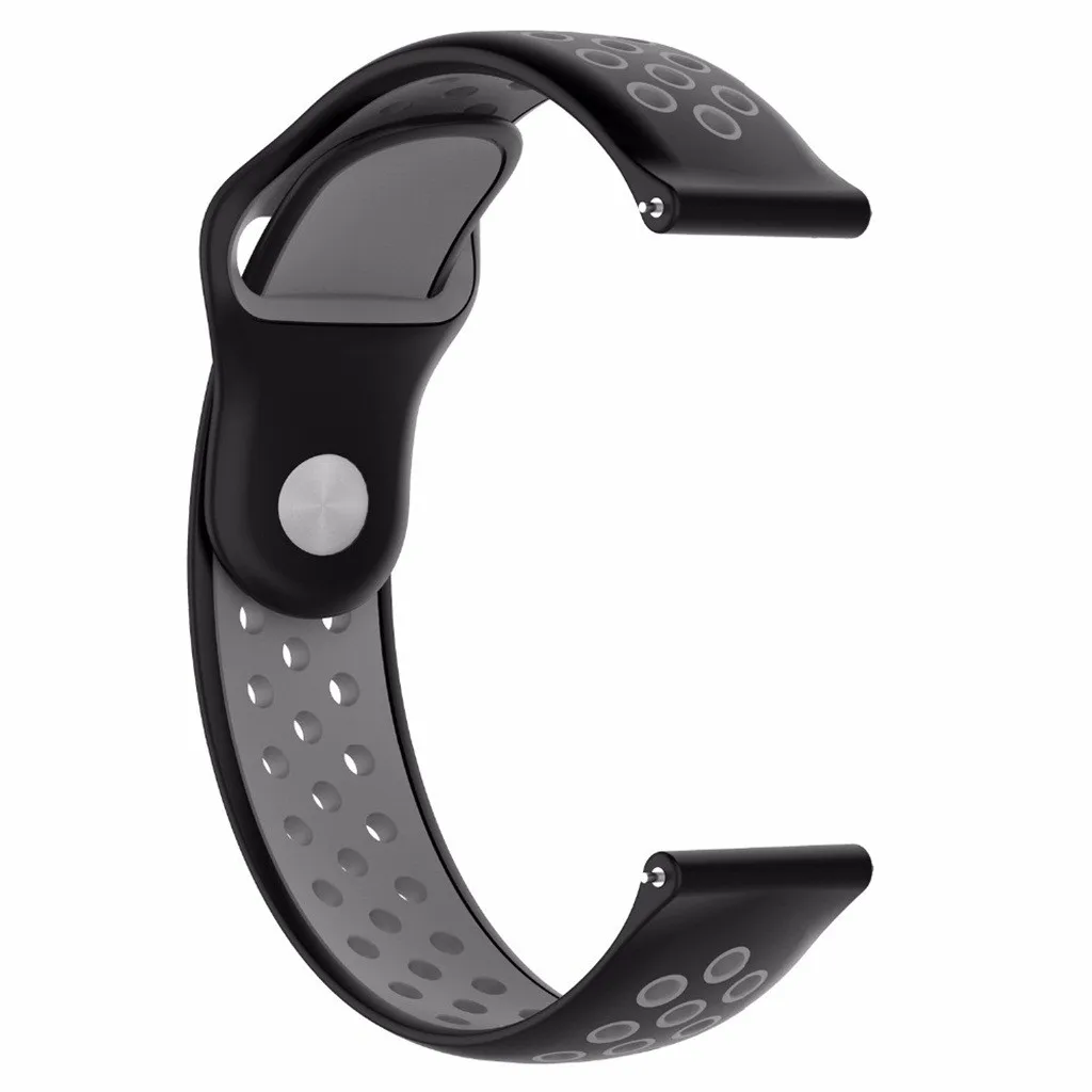 Силиконовый ремешок для Huami AMAZFIT GTR 47 мм, ремешок для умных часов, легкий ремешок для мужчин, Т-образный ремешок, спортивный браслет для женщин и мужчин, 19Aug