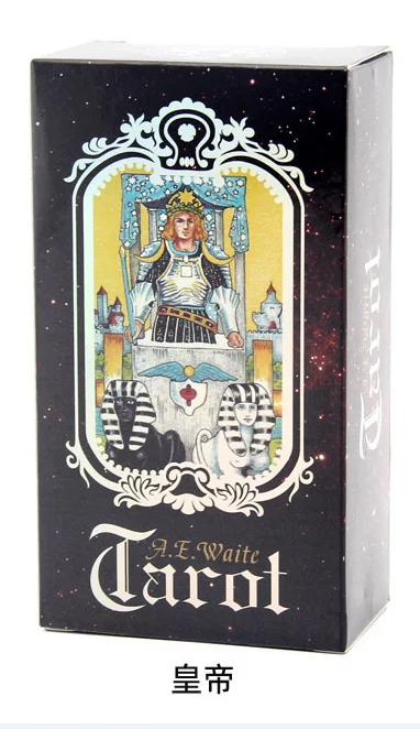 Горячая полная английская Лучистая гонщица Wait Tarot карты фабричного изготовления высокого качества Smith Tarot палубные настольные игровые карты - Цвет: Emperor