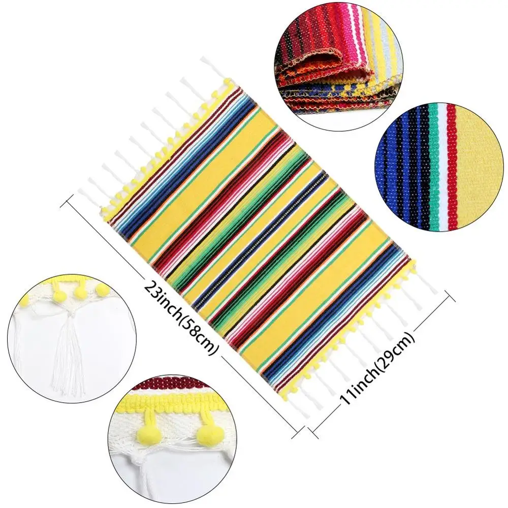 Украшение для стола в мексиканском стиле OurWarm кухонная подставка коврик