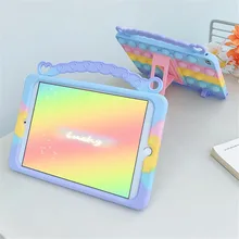 

Push It Bubble Stress-Relieve Silicone Cover Case for iPad Mini 5 Air 1 2 3 4 10.5 10.9 10.2 2019 2020 Pro 11 2021 2018 9.7 2017