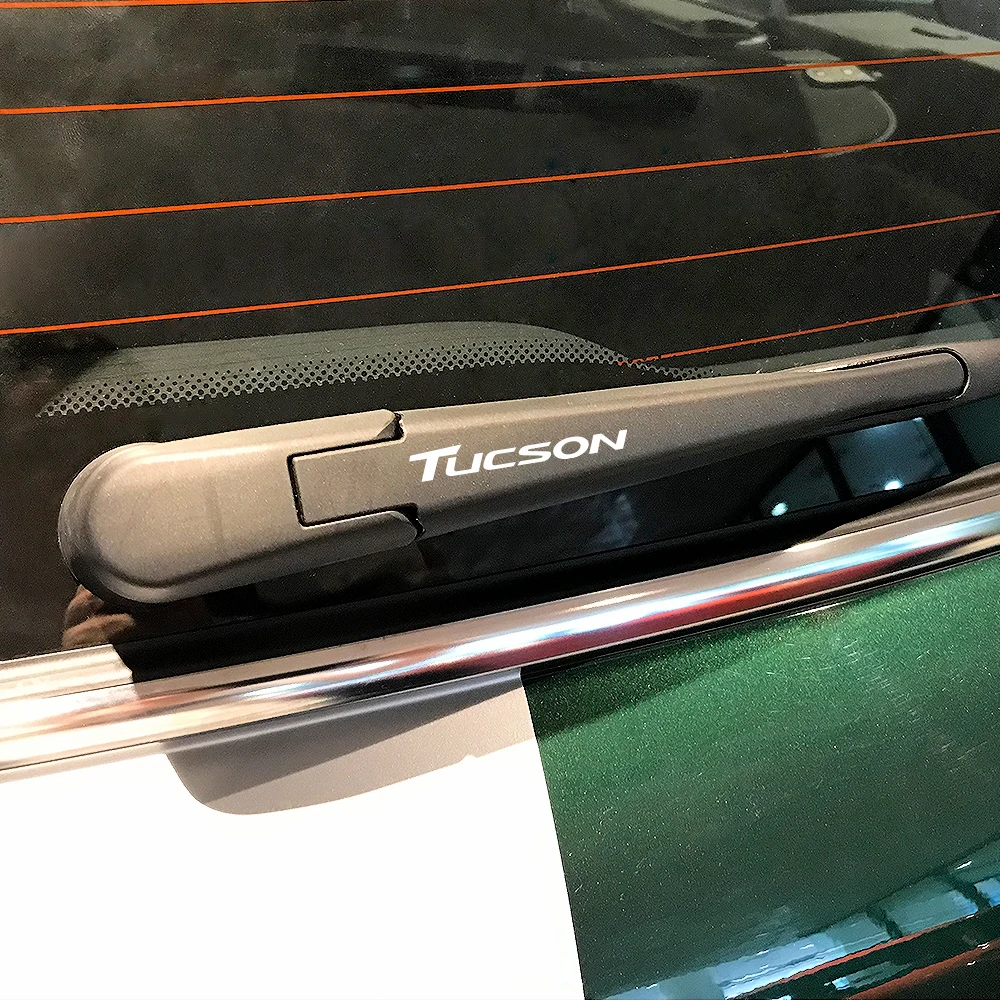 

4PCS Car Window Wiper Sticker Captivation Decor Decal For Hyundai Tucson Reflective Vinyl Stickers Trim Auto Accessories Styling