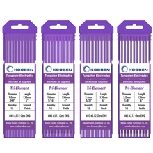 WR20 E3 Tungsteno Electrodes1.0 1.6 2.4 3.2 millimetri Viola Tig Saldatura di Elettrodi di Tungsteno